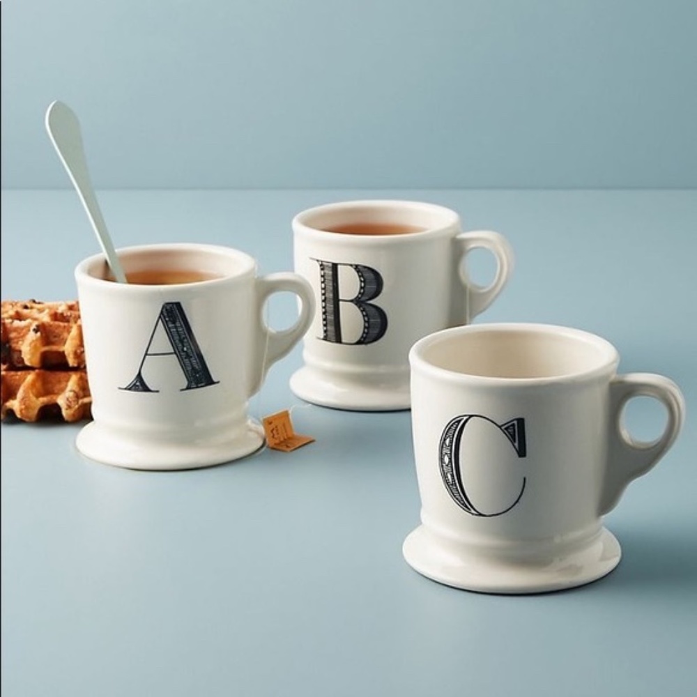 Anthropologie ‘C’ Mug Monogram